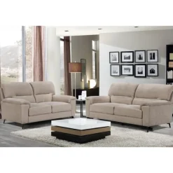 Canapé 2 places Glory beige
