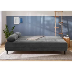 Canapé TILL 456/09 - canapé convertible gris foncé