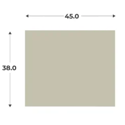 Casa - Kit 1 façade Sauge L 45 cm