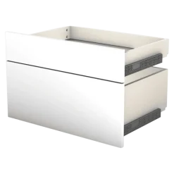 Casa - Tiroir double avec entourage L 60 cm - Blanc