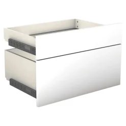 Casa - Tiroir double avec entourage L 60 cm - Blanc