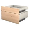 Casa - Tiroir double avec entourage L 60 cm Chêne hickory