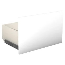 Casa- Tiroir simple avec entourage L 60 cm Blanc