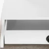 Cette coiffeuse Chrysa 3 tiroirs blanc 131000A