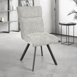 Chaise Ambre (accoudoirs) beige