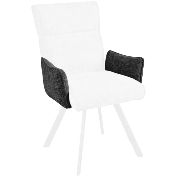 Chaise Ambre gris anthracite