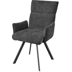 Chaise Ambre gris anthracite