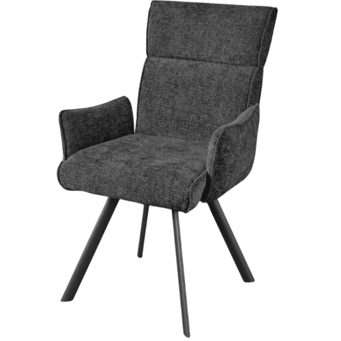 Chaise Ambre gris anthracite