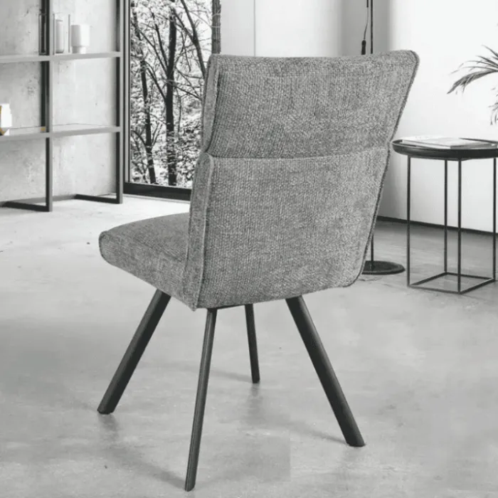Chaise Ambre gris perle