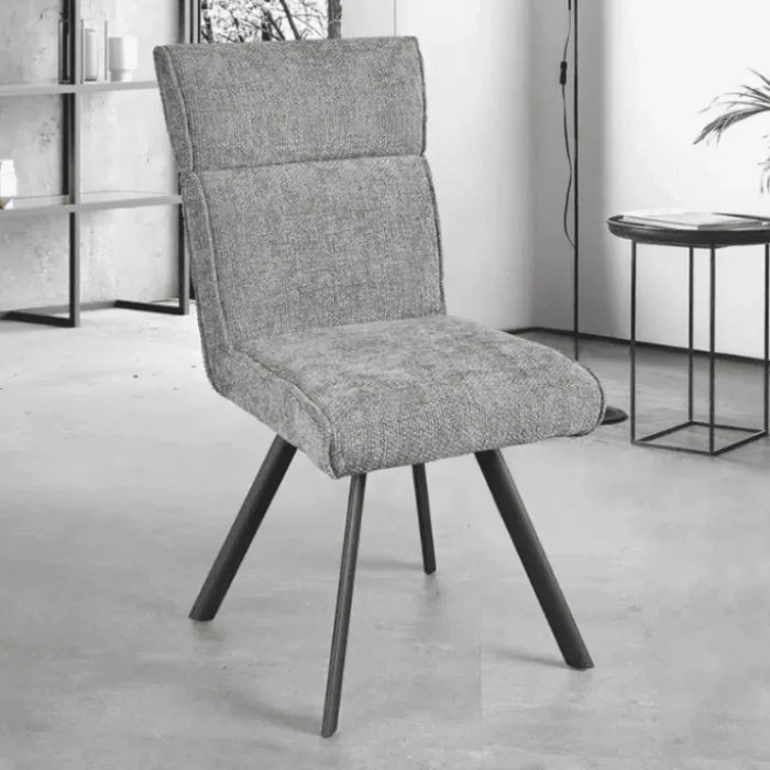 Chaise Ambre gris perle