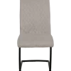 Chaise - Anja tissu gris clair