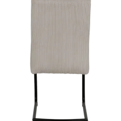 Chaise - Anja tissu gris clair
