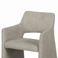 Chaise avec accoudoir Jones art dolphin