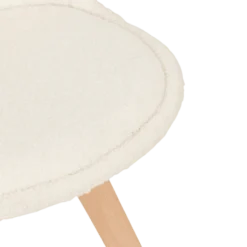 Chaise Baya - bouclette blanche - 202269