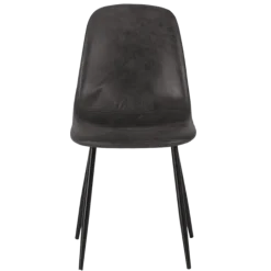 Chaise Carina vintage anthracite