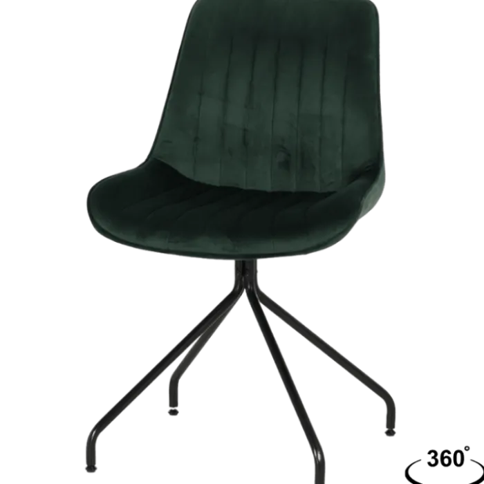 Chaise Cecile vert foncé