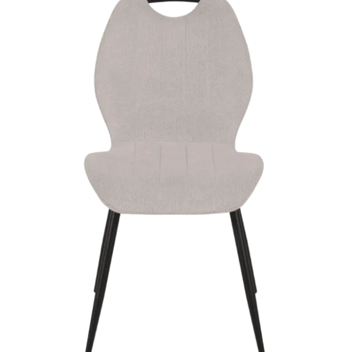 Chaise Darcy gris clair