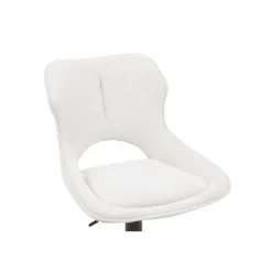 Chaise de bar Mori tissu Beige