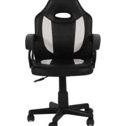 Chaise de burea Lana noir/blanc
