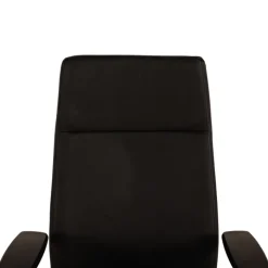 Chaise de bureau en cuir Noir Chief 300