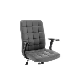 Chaise de bureau Luka gris 9709-3