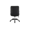 Chaise de bureau Luka Noir Pu