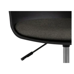 Chaise de bureau Moon noir