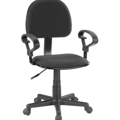 Chaise de bureau Risca noir