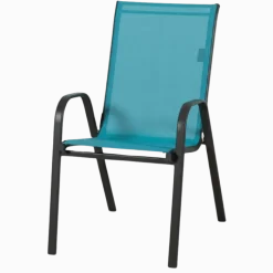 Chaise de jardin Anduze bleu
