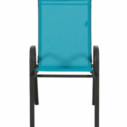 Chaise de jardin Anduze bleu