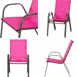 Chaise de jardin Anduze Rose