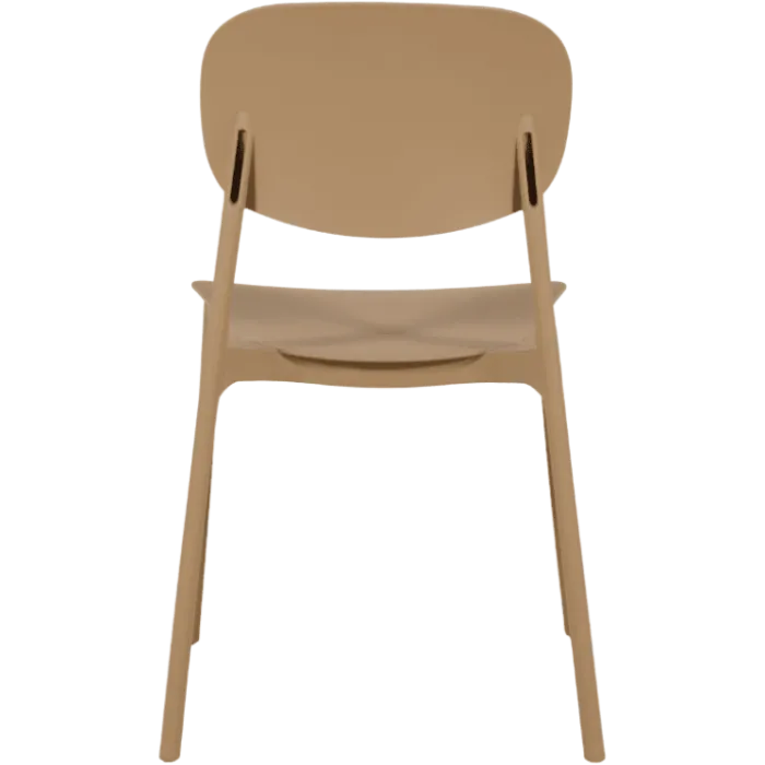 Chaise empilable Alba taupe