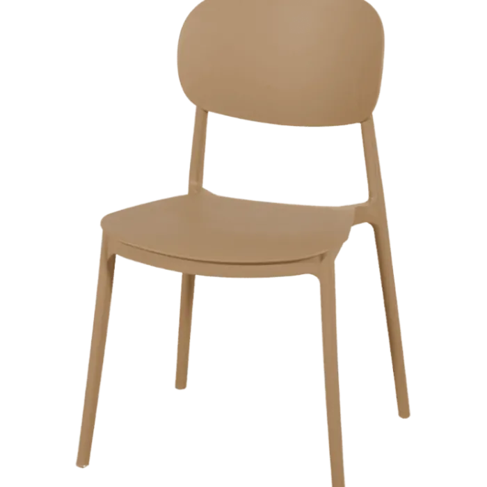 Chaise empilable Alba taupe