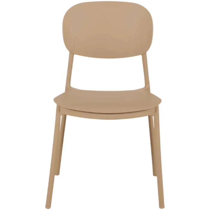 Chaise empilable Alba taupe