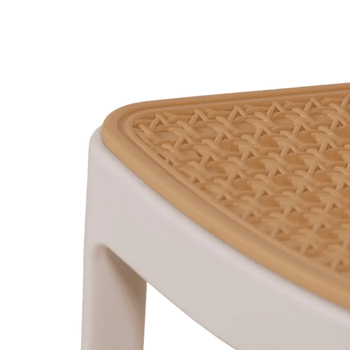 Chaise empilable Eliot blanc