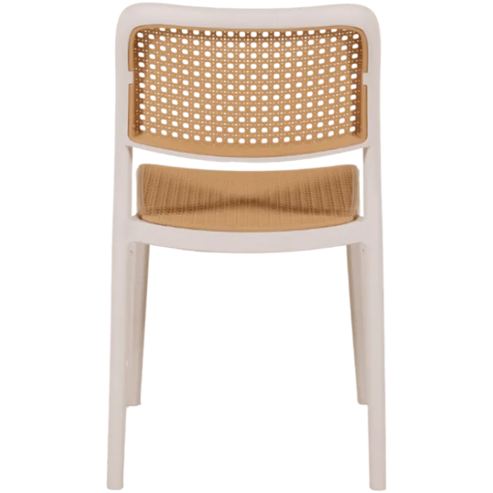 Chaise empilable Eliot blanc