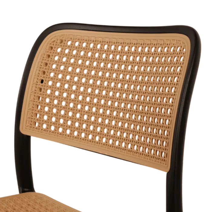 Chaise empilable Eliot Noir