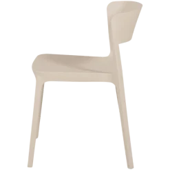 Chaise empilable Lilo Blanc