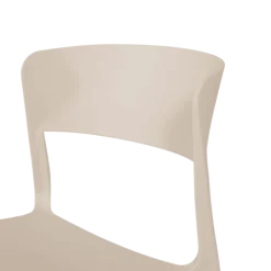 Chaise empilable Lilo Blanc