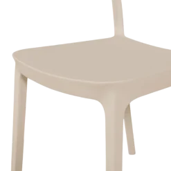 Chaise empilable Lilo Blanc