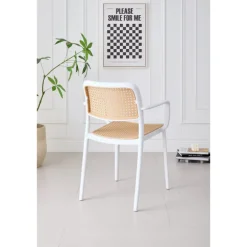 Chaise empilable Milan blanc