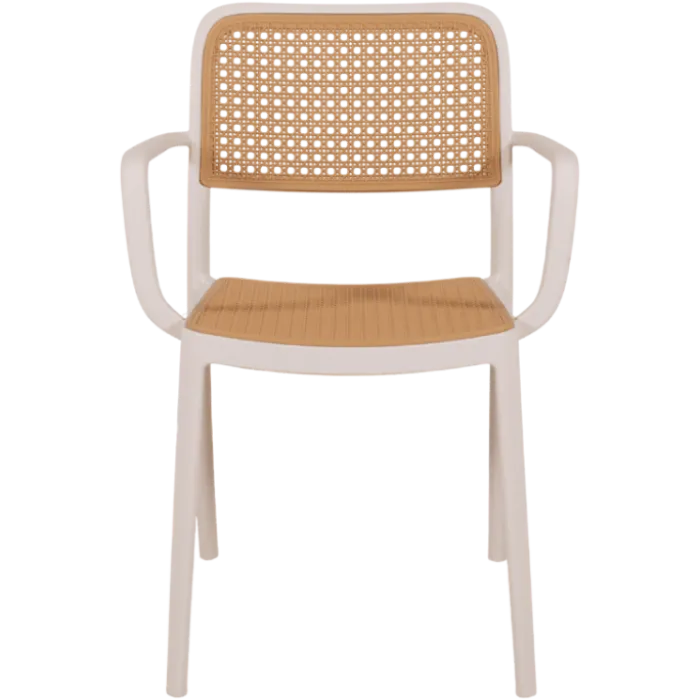 Chaise empilable Milan blanc
