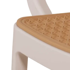 Chaise empilable Milan blanc