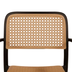 Chaise empilable Milan noir