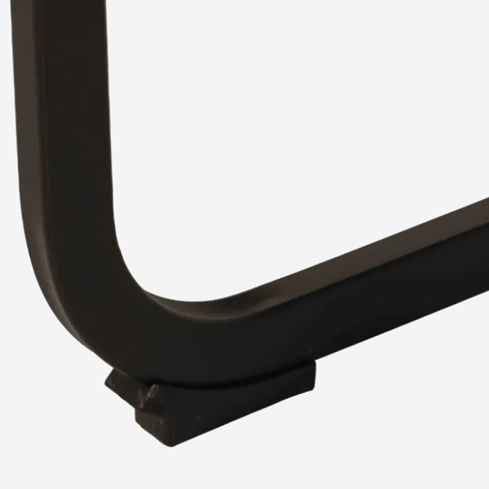 Chaise Enno 3 revêtement tissu noir