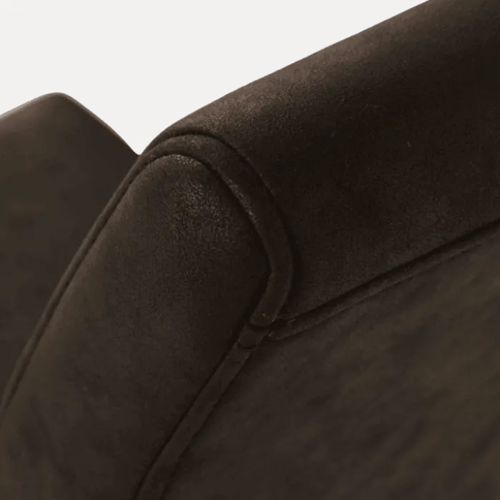 Chaise Enno 3 revêtement tissu noir
