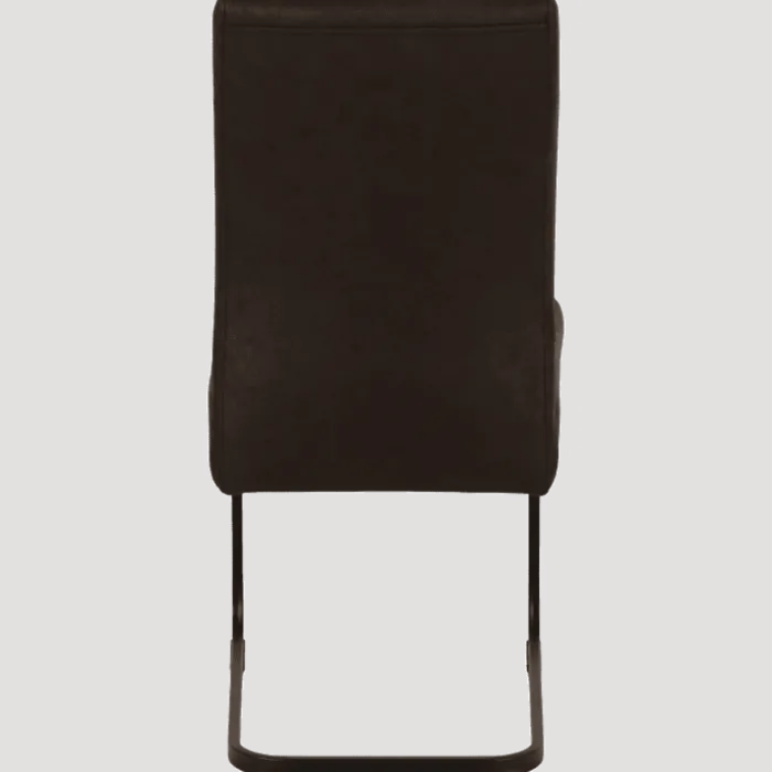 Chaise Enno 3 revêtement tissu noir