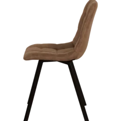 Chaise en taupe stella udc8025