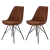 Chaise Eris marron