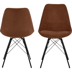 Chaise Eris marron